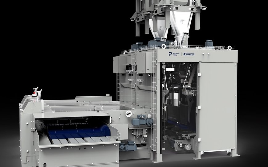 Bühler und Premier Tech lancieren vollautomatische Absackstation